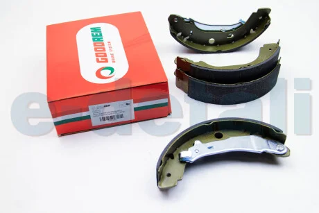 Тормозные колодки зад. Kangoo 97- (228x42) (Bdx) GOODREM RM0135