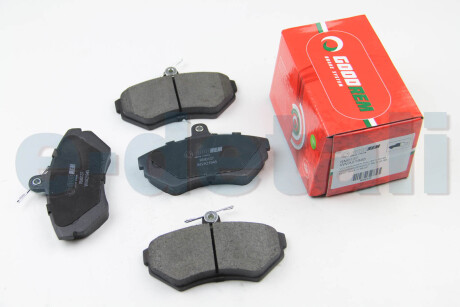 Гальмівні колодки пер. VW Polo 95-02/Golf 91-06 (TRW) GOODREM RM0137