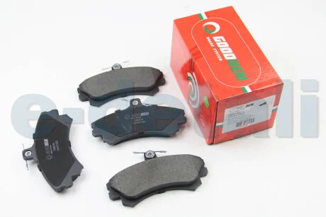 Тормозные колодки пер. Mitsubishi Colt/Volvo S40/V40 1.1-2.0 i/TD 95- (TRW) GOODREM RM0140