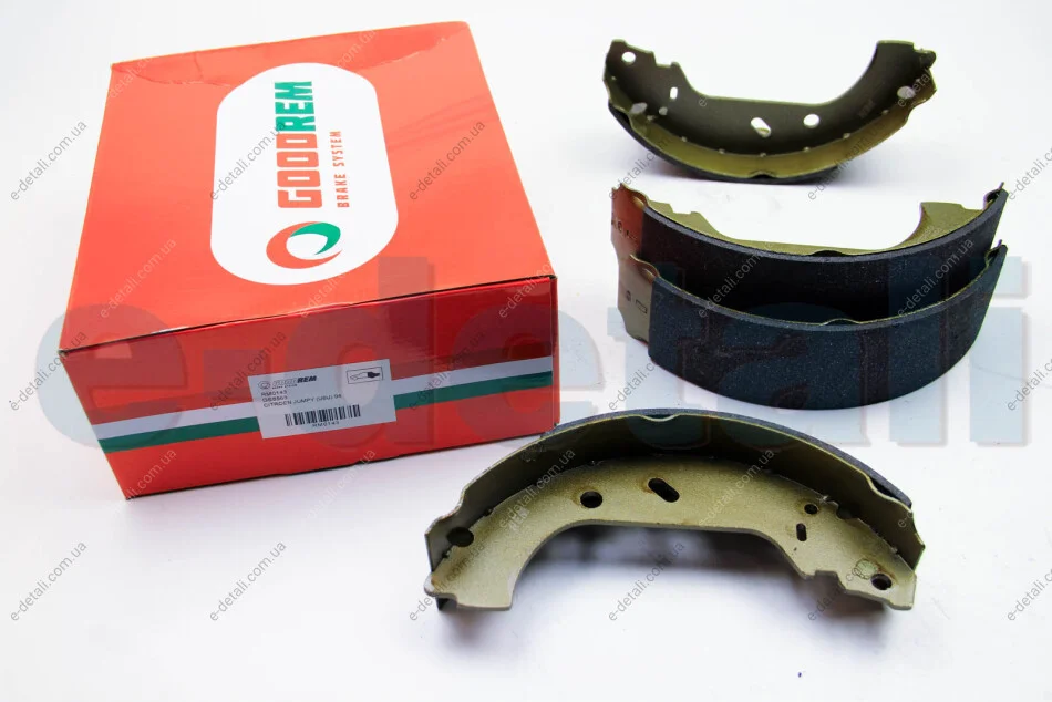 Тормозные колодки зад. Scudo/Expert 96-04 (бараб.) GOODREM RM0143 (фото 1)