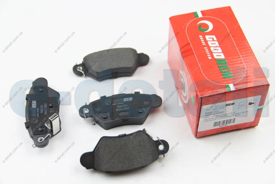 Тормозные колодки зад. Astra G 98-05 (Bosch) GOODREM RM0153 (фото 1)