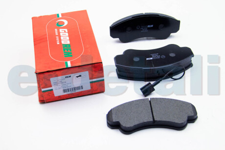 Гальмівні колодки пер. Jumper/Ducato/Boxer 02- (1.8t) GOODREM RM1096