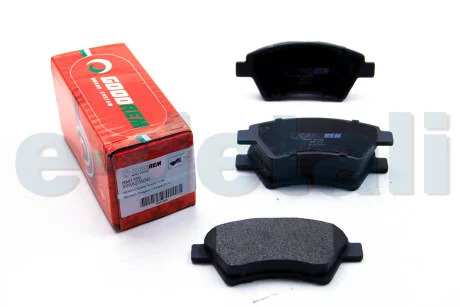 Тормозные колодки пер. Kangoo (4x4) 01- GOODREM RM1166