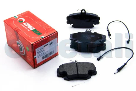 Тормозные колодки пер. Logan 05-/Megane 96-03/Clio 91-05 GOODREM RM1170