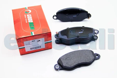 Тормозные колодки пер. Transit (V184) 00-06 (FWD) GOODREM RM1185