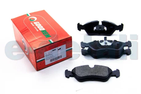 Тормозные колодки пер. Astra F/Kadett/Vectra A/Omega A/Lanos GOODREM RM1203