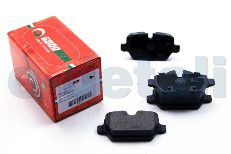 Гальмівні колодки зад. BMW 1 E81/3 E90, E91/MINI Cooper 1.6-2.0 i/D 03- (Lucas) GOODREM RM1211