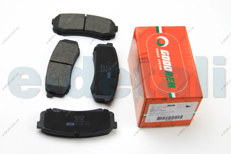 Гальмівні колодки зад. Toyota Land Cruiser 84- GOODREM RM1229 (фото 1)