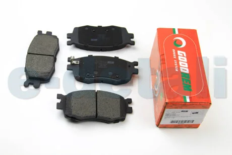 Гальмівні колодки пер. Hyundai Accent/Kia Rio 05- (mando) GOODREM RM1233