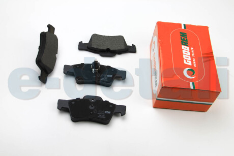 Тормозные колодки зад. MB E/S-класс (W211/W212/W220/W221) 99- GOODREM RM1234