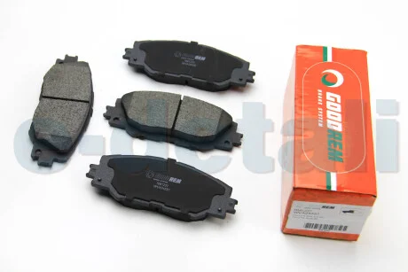 Тормозные колодки пер. Toyota Auris/Prius 12-/RAV4 05- GOODREM RM1237
