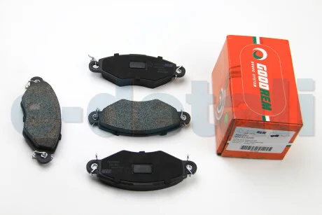 Тормозные колодки пер. Peugeot 206/306 94- GOODREM RM1242