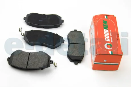 Тормозные колодки пер. Subaru Impreza 02-/Forester 02- (akebono) GOODREM RM1251