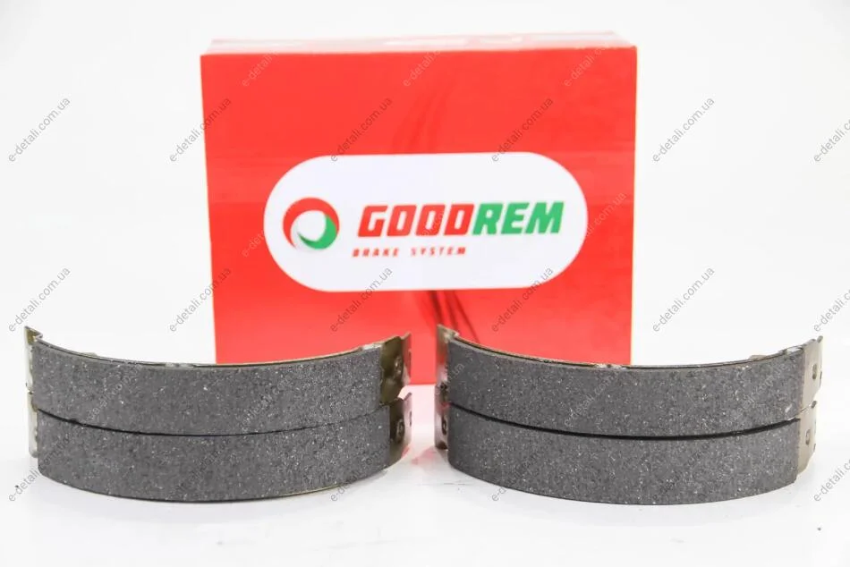 Колодки ручного тормоза Hyundai Tucson,Sonata V 04-10/Kia Sportage 06- GOODREM RM1277 (фото 1)