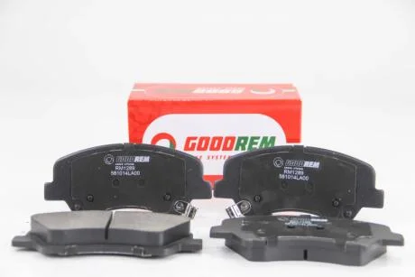Тормозные колодки пер. Santa Fe II/Carens IV/Sorento II/III 09- (Mando) GOODREM RM1289