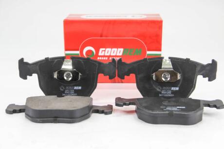 Тормозные колодки пер. BMW 5(E39)/7(E38) 96-04 (Teves) GOODREM RM1293