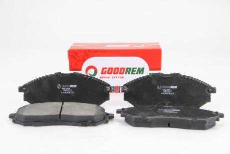Тормозные колодки пер. QX50/Q70/Q60/Navara/Qashqai/Murano/Pathfinder/Koleos 01- GOODREM RM1311