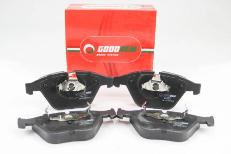 Тормозные колодки пер. BMW 5(E60)/7(E65) 02-10 (ATE) (155,1x68,5x20,3) GOODREM RM1317