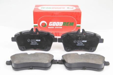 Тормозные колодки пер. W169/W245 04-12 GOODREM RM1330