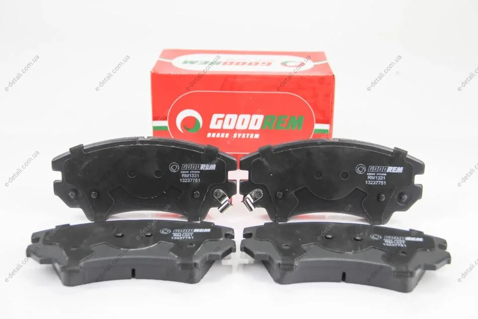 Тормозные колодки пер. Opel Astra J 09-/Insignia 08- (Mando) GOODREM RM1331 (фото 1)
