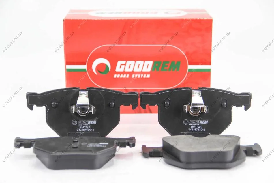 Тормозные колодки зад. E60/E61/E63/E64 03-10 GOODREM RM1340 (фото 1)