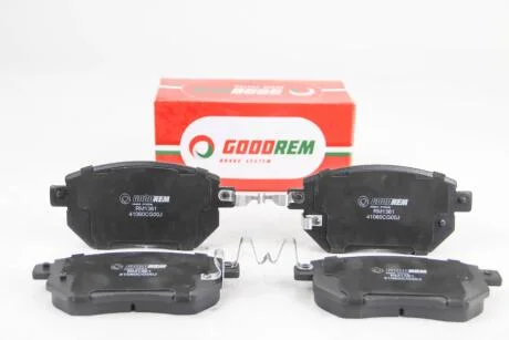 Тормозные колодки пер. Q60/QX50/Q70/Navara/Qashqai/Murano/Pathfinder 05- GOODREM RM1361