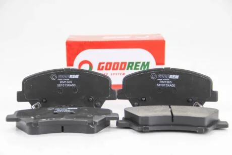 Тормозные колодки пер. Optima/K5/Elantra 11- GOODREM RM1365