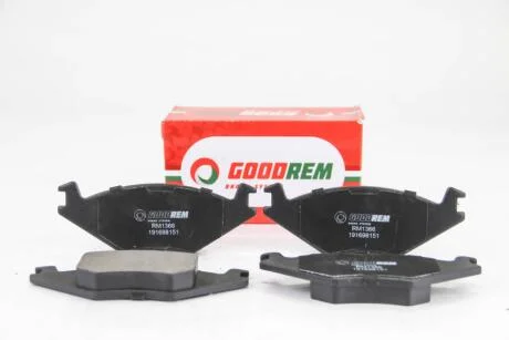 Тормозные колодки пер. Caddy/Cordoba/Golf/Ibiza/Jetta (81-03) GOODREM RM1366