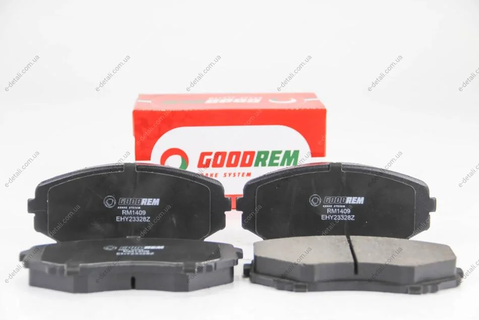 Тормозные колодки пер. Mazda CX-7/CX-9 07- (sumitomo) GOODREM RM1409 (фото 1)