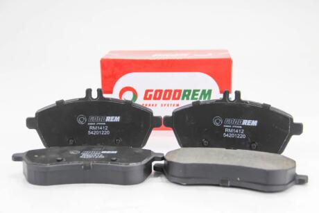 Тормозные колодки пер. MB W204 07-14 (TRW) GOODREM RM1412