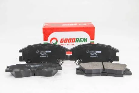 Гальмівні колодки пер. Galloper/L200/L300/Lancer/Pajero (87-13) GOODREM RM1415
