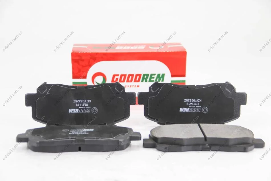 Тормозные колодки пер. Mazda CX-5 11- Akebono GOODREM RM1419 (фото 1)