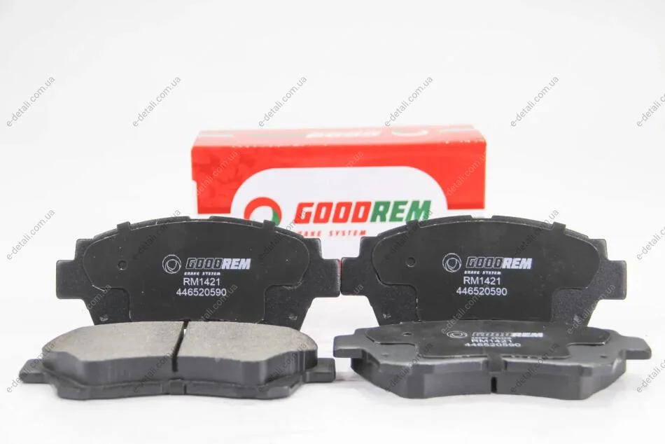 Гальмівні колодки Avalon/Mark/Camry/Corona/Celica/Crown/ES/LS 89-04 GOODREM RM1421 (фото 1)