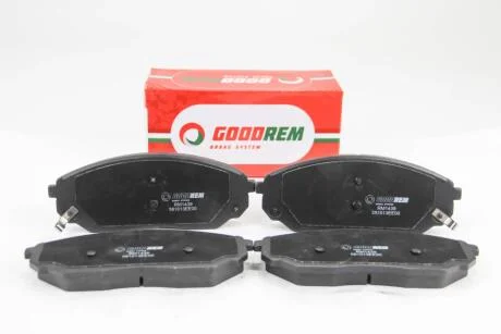 Тормозные колодки пер. Kia Sorento 02- (sumitomo) GOODREM RM1439