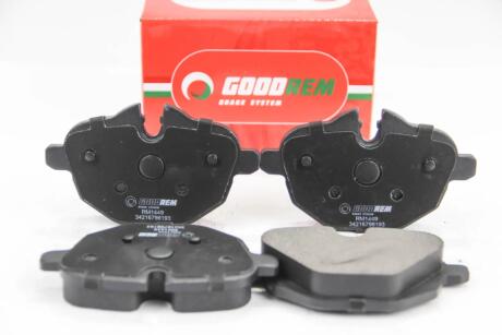 Тормозные колодки зад. BMW 5 (F10)/X3 (F25) 10- (TRW) GOODREM RM1449