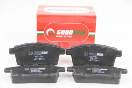 Тормозные колодки зад. Mazda CX-7/CX-9 07- GOODREM RM1471