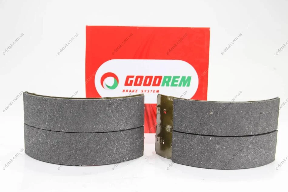 Тормозные колодки зад. Transporter/Multivan/Vanagon/Caravelle/Campmobile 79-92 GOODREM RM1475 (фото 1)