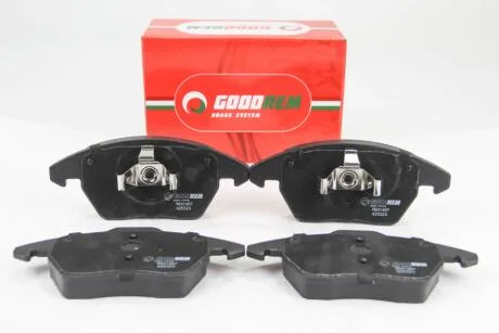 Тормозные колодки пер. Citroen C4/Peugeot 207/208/307/308/Jetta IV 07- GOODREM RM1497
