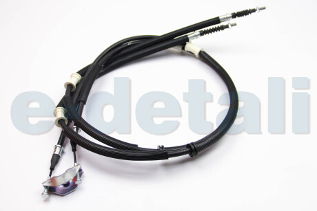 Трос ручного тормоза зад. Astra G 98- (диск) (1592/1403x2) (Lucas) GOODREM RM4442