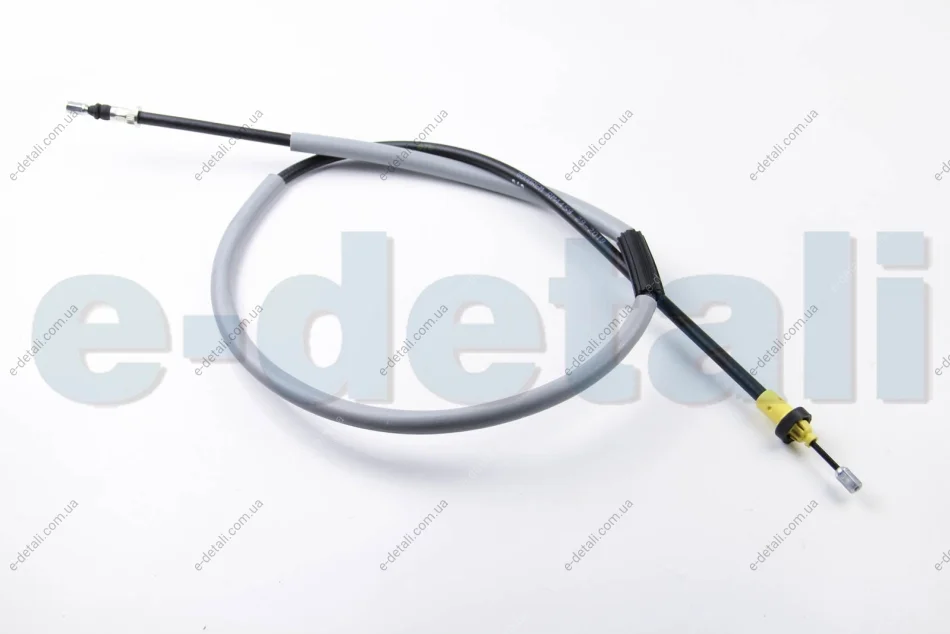 Трос ручного тормоза зад. Clio 07- Л. (1458/1362) (диск.тормоз) GOODREM RM4459 (фото 1)