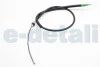 Трос ручного тормоза зад. Clio II 1.6 i/1.9 D 98- Л. (диск) (1277/1002) GOODREM RM4467 (фото 1)