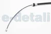 Трос ручного тормоза зад. Clio II 1.6 i/1.9 D 98- Л. (диск) (1277/1002) GOODREM RM4467 (фото 3)