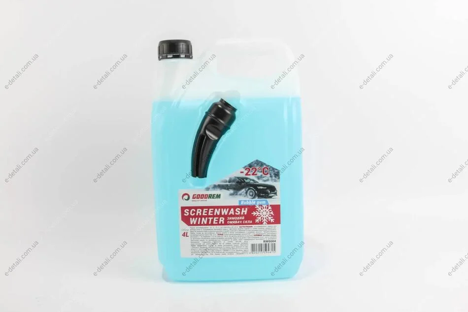 Омивач скла зимовий "BubbleGum"-22" (4л) GOODREM RW0004 (фото 1)