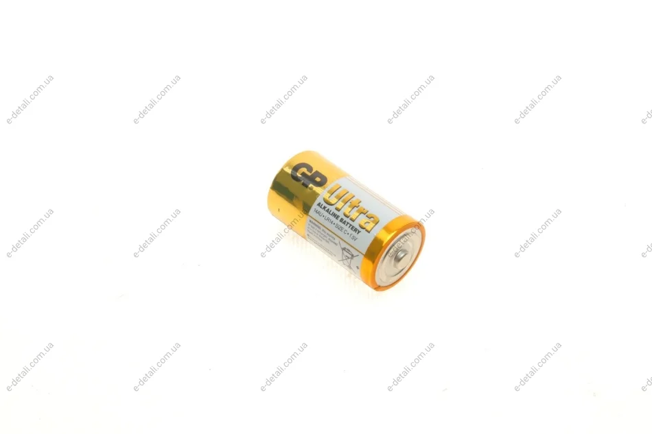 Батарейка Ultra Alkaline C LR14 (1.5V) (1шт) GP 4891199034473 (фото 1)
