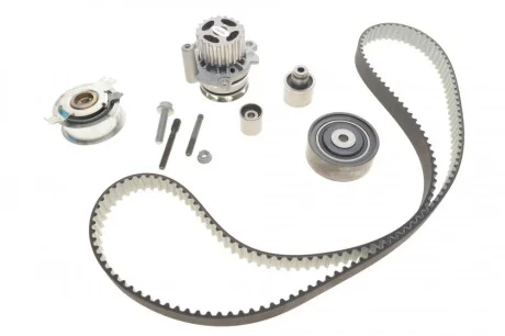 Комплект ГРМ + помпа VW Crafter/Caddy/Passat/Golf/Audi/Skoda/Seat 1.2-1.6-2.0TDI 09-(160х25)(PA1089) GRAF KP1089-1