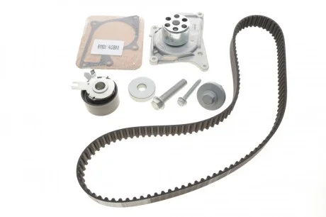 Комплект ГРМ + помпа Renault Kangoo/Laguna/Megane/Scenic/Duster/Nissan 1.5dCi 09- (123x27) (PA1091) GRAF KP1091-1