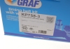 Комплект ГРМ с насосом воды GRAF KP758-3 (фото 7)