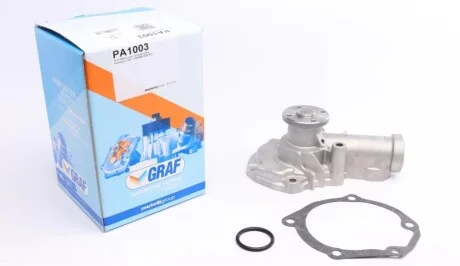 Помпа води Mitsubishi Lancer VI/VII/Outlander 2.0/2.0 4WD/GDi 03-13 (R/B) (8 лоп) GRAF PA1003