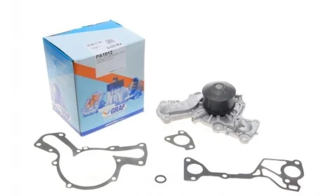 Помпа воды Mitsubishi Pajero III/IV 3.0-3.8/4WD/3.8 V6 00-/Pajero Sport 3.0 V6 98- (B/B) (6 лоп) GRAF PA1012