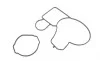 Помпа воды BMW 1/3/5/X1/X3 116d/118d/120d/123d/318d/320d/520d/2.0d/xDrive 07-15 (B/B) (6 лоп)(6 кан) GRAF PA1039 (фото 5)